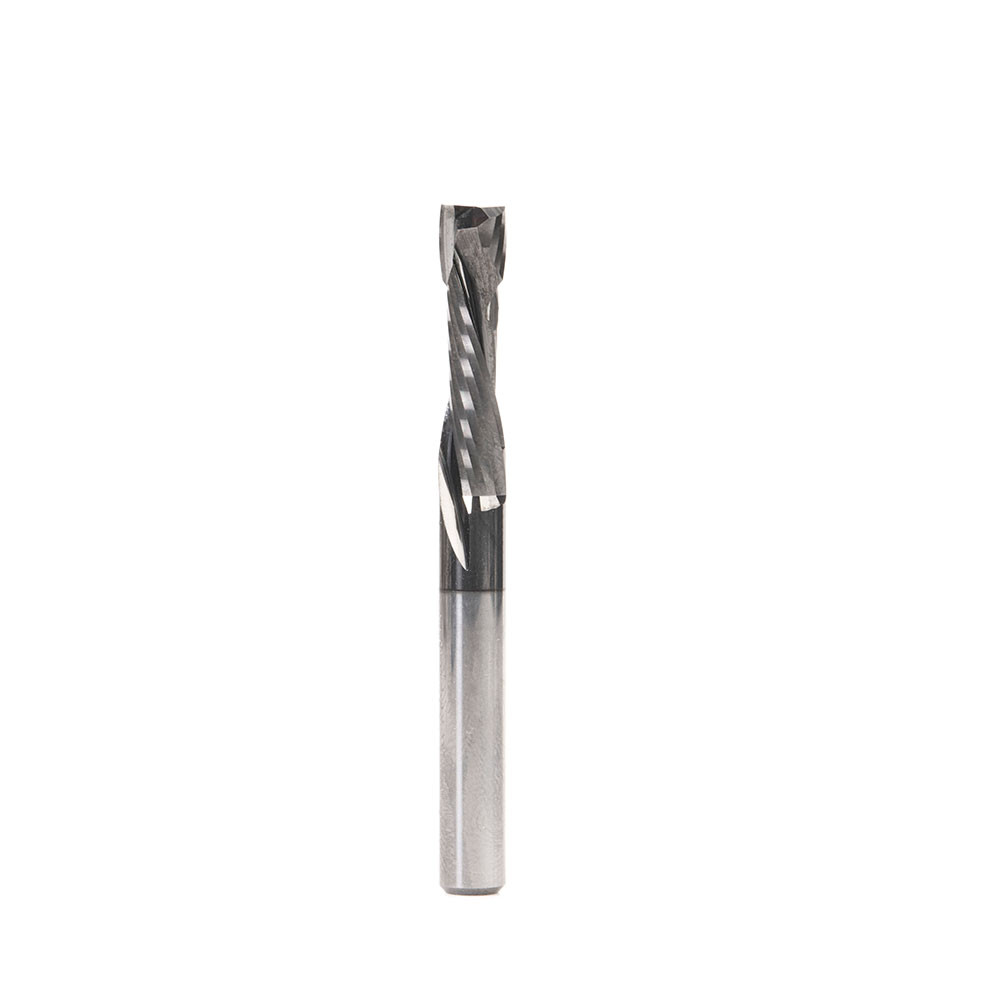 Solid Carbide Diamond-Like Carbon (DLC) Coated Spiral Flute Plunge Up-Cut and Down-Cut Router Bits for Solid Wood